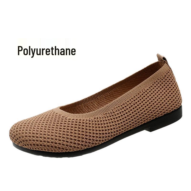 42 Женские дышащие повседневные рабочие туфли больших размеров без застежек - Удобная подошва из летучего трикотажа для женщин среднего и пожилого возраста 39 кофейный
42 Женские дышащие повседневные рабочие туфли больших размеров без застежек - Удобная подошва из летучего трикотажа для женщин среднего и пожилого возраста 39 кофейный