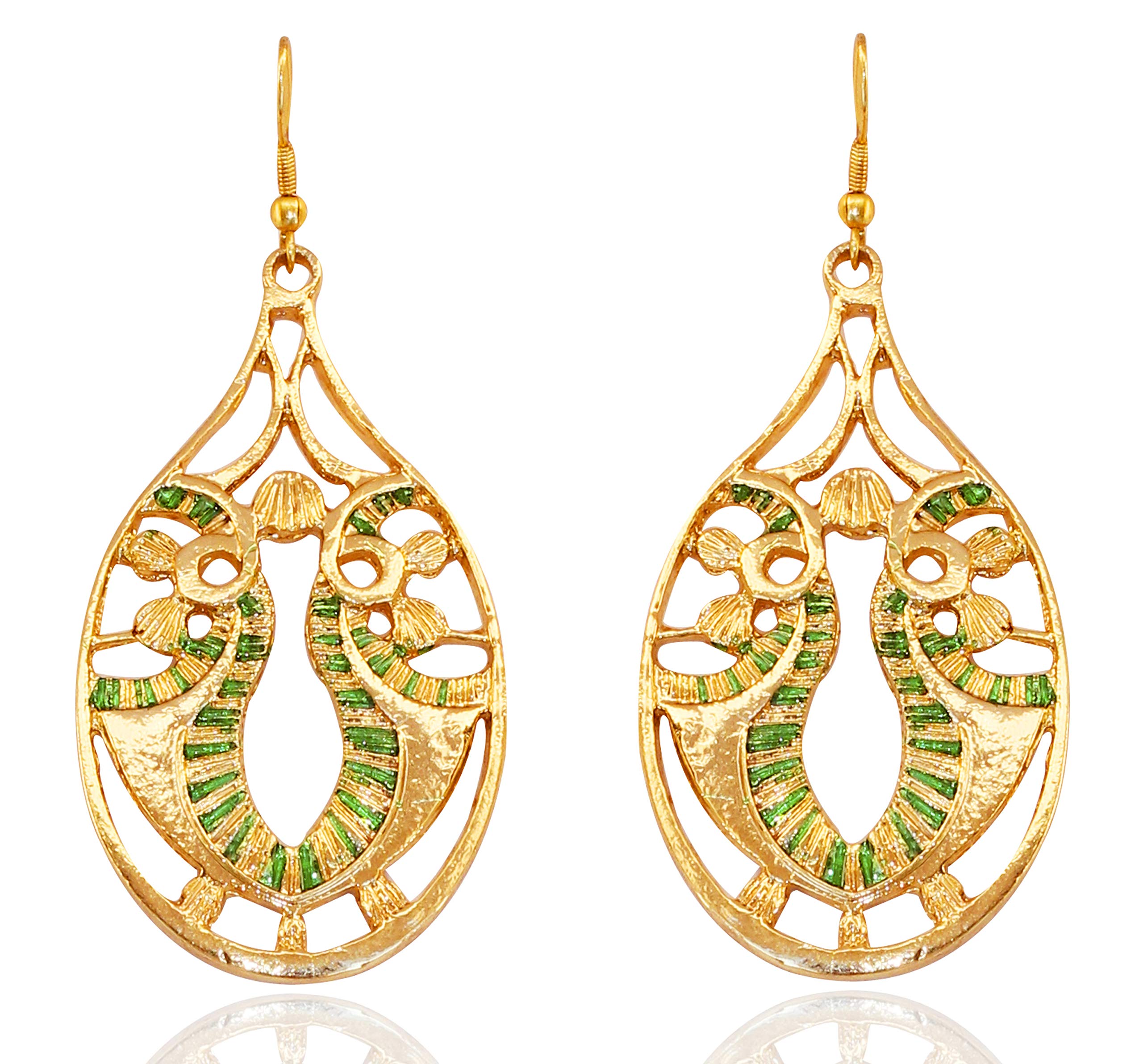 Touchstone Gold Tone Индийский Болливуд Проволочная вязка Отверстие Петух Тема Japori Shade Ювелирные серьги
Touchstone Gold Tone Индийский Болливуд Проволочная вязка Отверстие Петух Тема Japori Shade Ювелирные серьги
