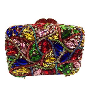 WHTUOHENGRed Big Rhinestone Crystal Clutch Bag for Women Luxury Designer Diamond Gemstone Wedding Purse Evening Messenger Wallet 19cmX12cmX6cm
WHTUOHENGRed Big Rhinestone Crystal Clutch Bag for Women Luxury Designer Diamond Gemstone Wedding Purse Evening Messenger Wallet 19cmX12cmX6cm
