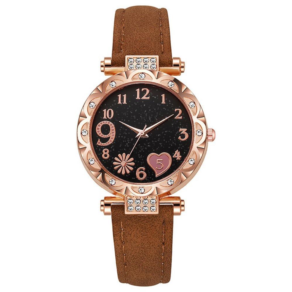 Rhinestone Women s Watch Leather Band Wristwatches Clock Gift Quartz Watch Daily Wear
Rhinestone Women s Watch Leather Band Wristwatches Clock Gift Quartz Watch Daily Wear