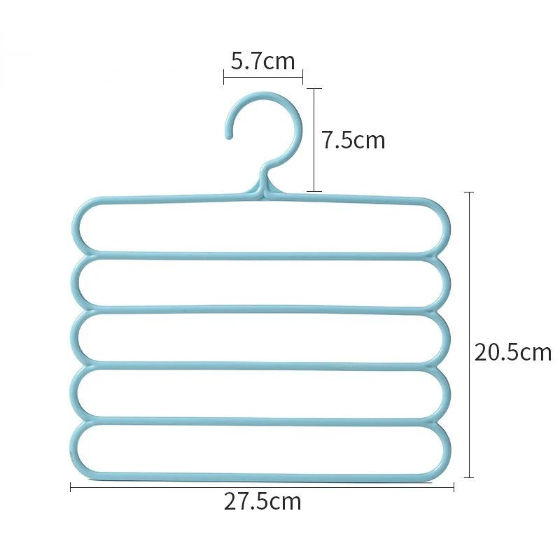 5-layer Pants Hanger, Pants Towel Scarf Rack, Storage and Organization Clothes Hanger, Wardrobe Storage and Organization Tools синій
5-layer Pants Hanger, Pants Towel Scarf Rack, Storage and Organization Clothes Hanger, Wardrobe Storage and Organization Tools синій