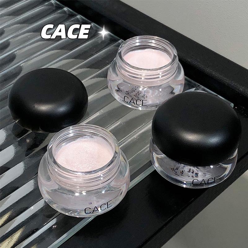 CACE Ice-Transparent Shimmer Metallic Eyeshadow & Eyeliner Cream - Single Color Curry Oil with Wet Broken Effect. 4g
CACE Ice-Transparent Shimmer Metallic Eyeshadow & Eyeliner Cream - Single Color Curry Oil with Wet Broken Effect. 4g