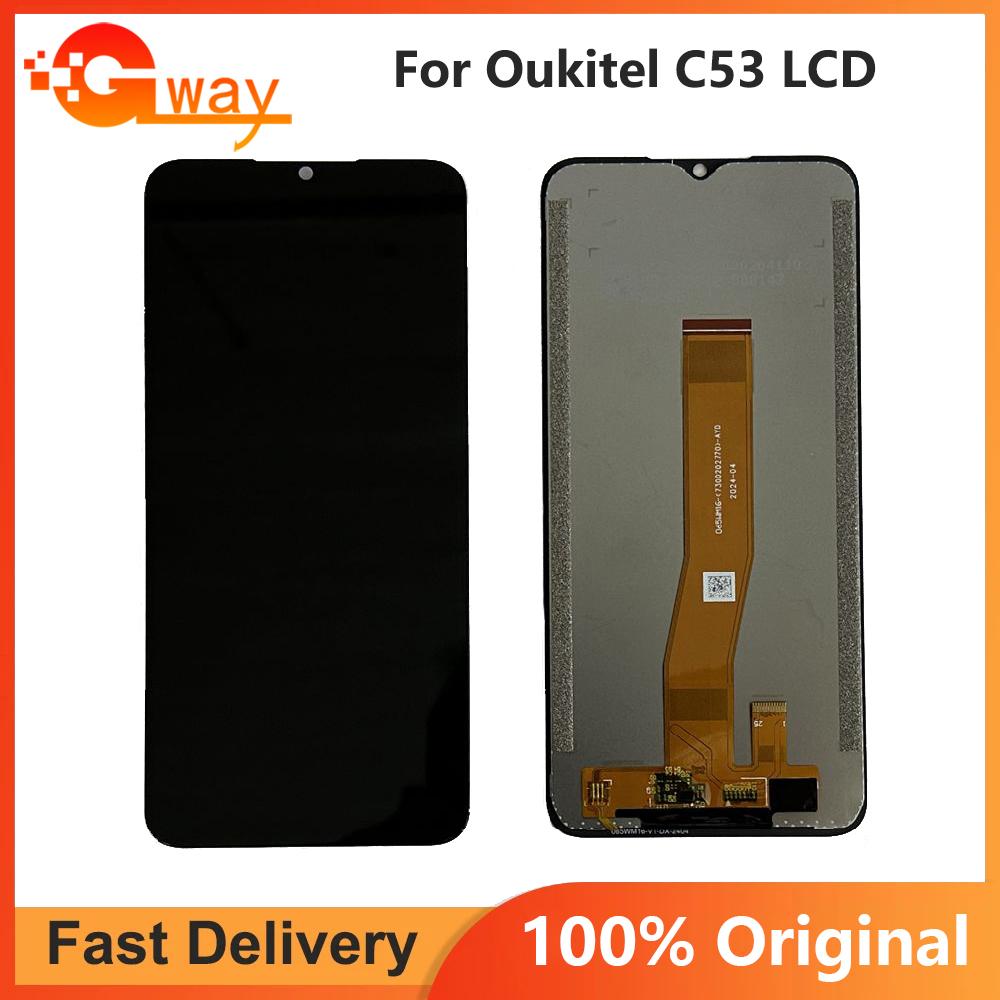 LCD Screen and Digitizer Full Assembly For Oukitel C53
LCD Screen and Digitizer Full Assembly For Oukitel C53