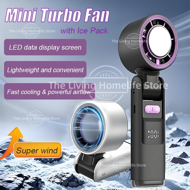 New Ice Pack Fan Handheld Mini Turbo Fan Desktop Fan Brushless Motor Portable Hanging Neck Small Fan Camping Mountaineering 2025
New Ice Pack Fan Handheld Mini Turbo Fan Desktop Fan Brushless Motor Portable Hanging Neck Small Fan Camping Mountaineering 2025
