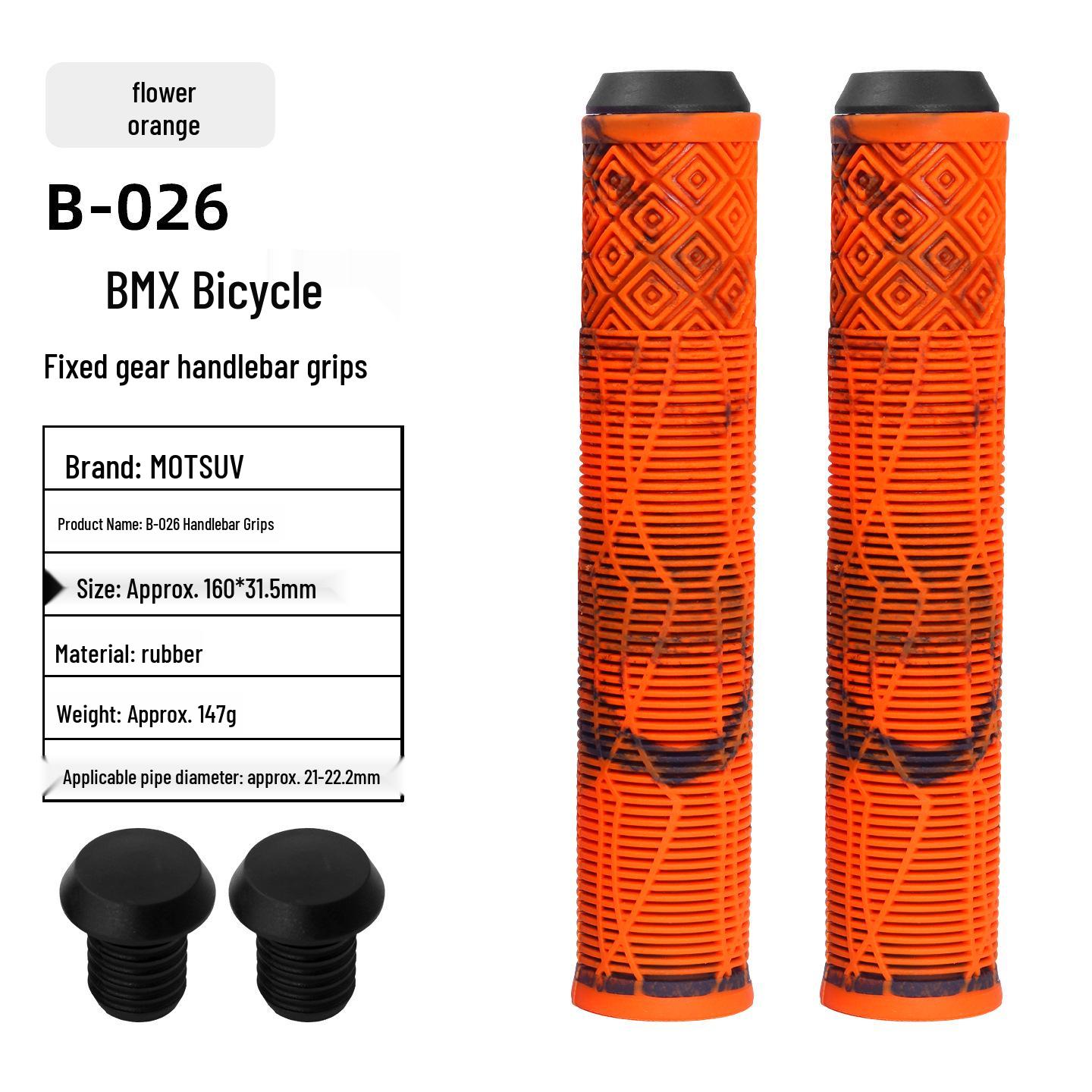 Bicycle 160mm Two-Tone Non-Slip Rubber Handlebar Grips for Dirt Jump and Road Bikes 26-inch Extended Mixed Color Grips
Bicycle 160mm Two-Tone Non-Slip Rubber Handlebar Grips for Dirt Jump and Road Bikes 26-inch Extended Mixed Color Grips