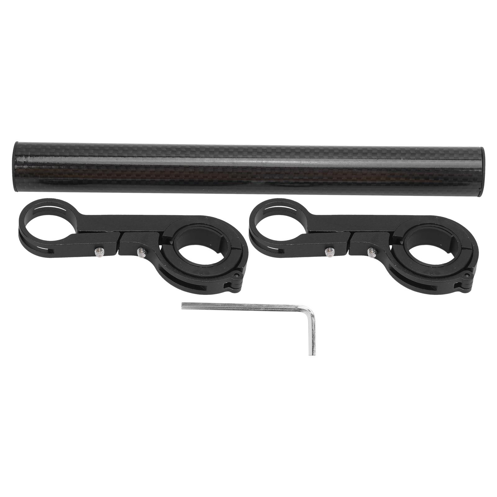 20CM Carbon Tube Bicycle Handlebar Extender Bracket Mount Bike Headlight Mount Bar StandBlack 20CM
20CM Carbon Tube Bicycle Handlebar Extender Bracket Mount Bike Headlight Mount Bar StandBlack 20CM