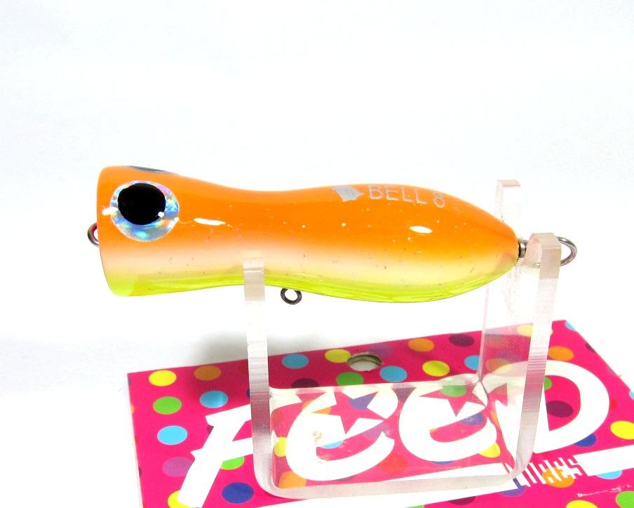 Feed Lures Bell 8 Плавающая приманка из дерева ручной работы с поппером 8 грамм 25 (6025)
Feed Lures Bell 8 Плавающая приманка из дерева ручной работы с поппером 8 грамм 25 (6025)
