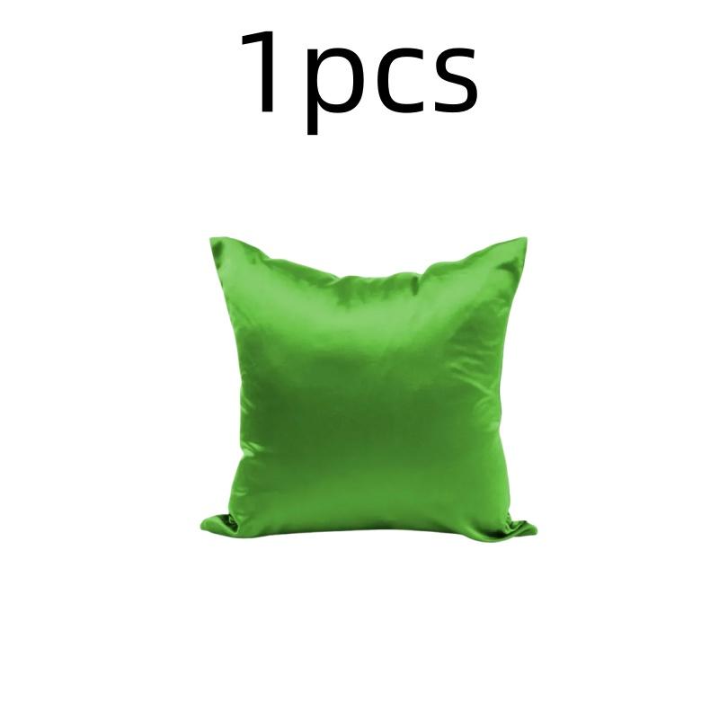 Imitated Silk Pillow Case 100% Satin Cushion Cover 50X50 Solid Pillowcase 60x60cm Home Decor for Sofa Chair 45x45 40X40 Smooth 40x40CM світло-зелений колір
Imitated Silk Pillow Case 100% Satin Cushion Cover 50X50 Solid Pillowcase 60x60cm Home Decor for Sofa Chair 45x45 40X40 Smooth 40x40CM світло-зелений колір