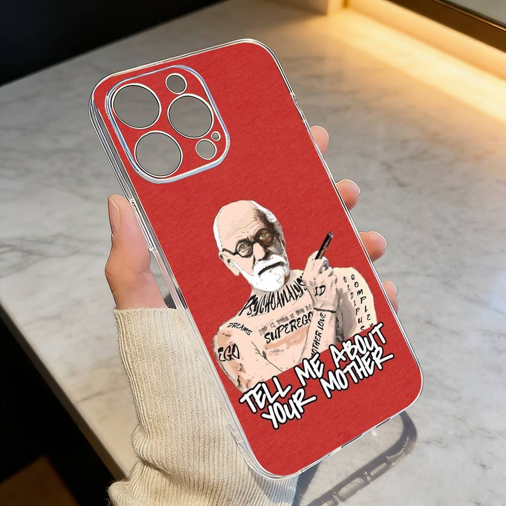 Sigmund Freud Psychoanalysis Phone Case For iPhone 17 16 15 14 13 12 11 Mini Pro Max Plus Transparent Cover iPhone14
Sigmund Freud Psychoanalysis Phone Case For iPhone 17 16 15 14 13 12 11 Mini Pro Max Plus Transparent Cover iPhone14