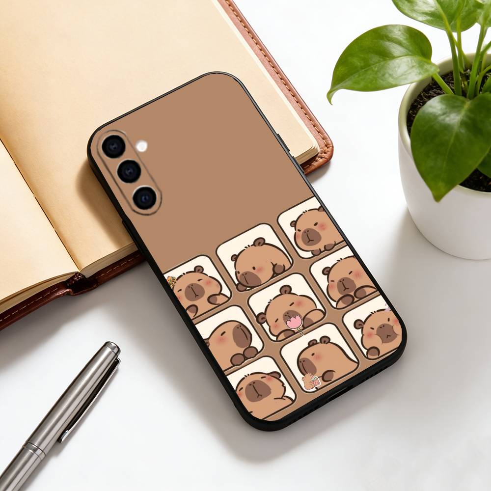 Capybara Phone Case For Samsung Galaxy A73,A72,A71,A70,A53,A52,A51,Soft Silicone Black Cover Samsung a71 4g
Capybara Phone Case For Samsung Galaxy A73,A72,A71,A70,A53,A52,A51,Soft Silicone Black Cover Samsung a71 4g