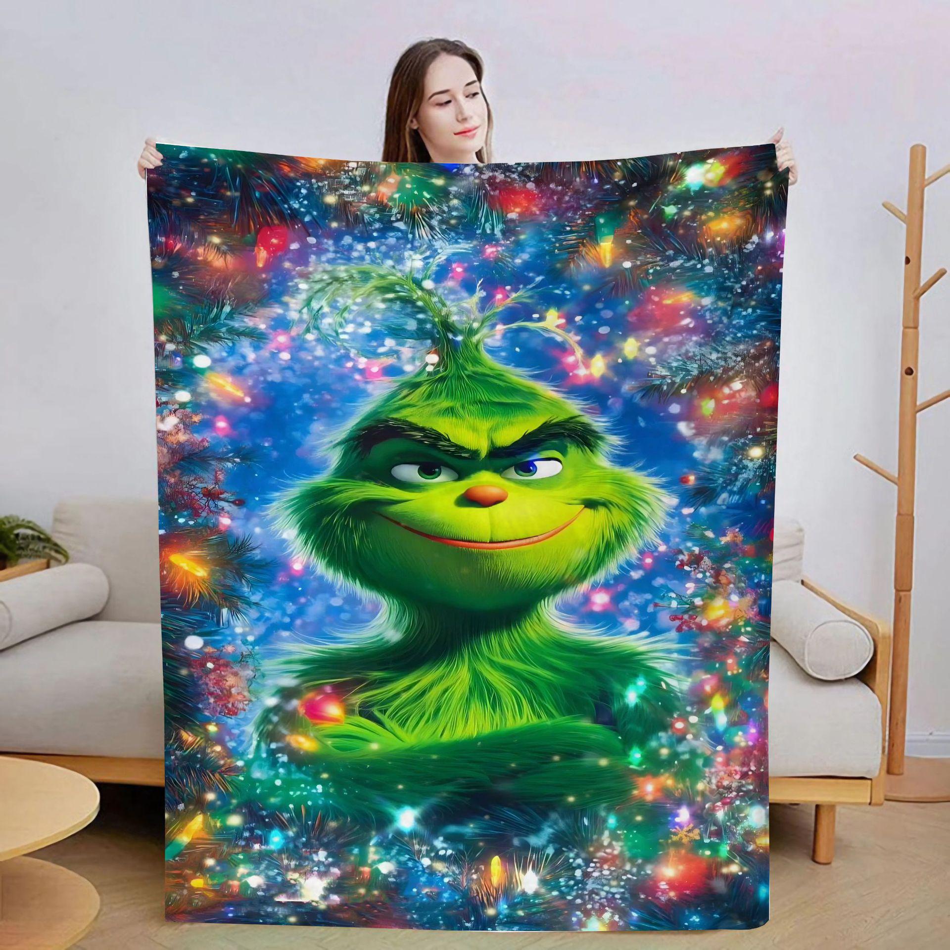 Hot Sale Grinch Flannel Blanket - Single-Sided Print, Office Nap & Air Conditioner Cover 70*100 cm
Hot Sale Grinch Flannel Blanket - Single-Sided Print, Office Nap & Air Conditioner Cover 70*100 cm