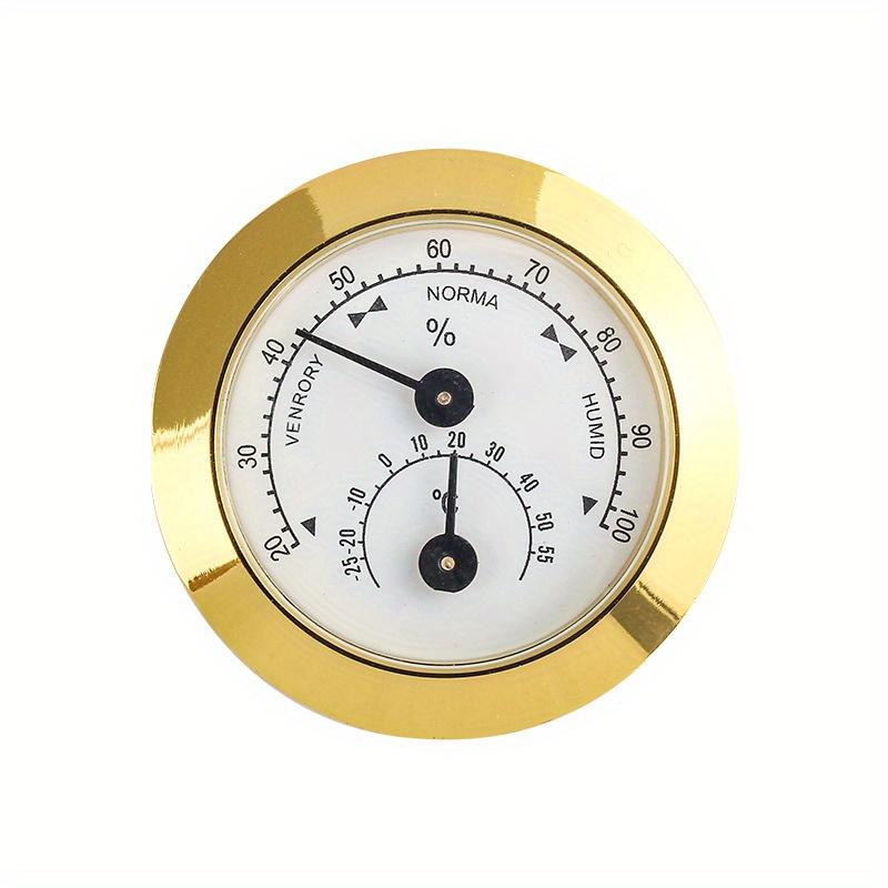 Round Precision Humidor Cigar Hygrometer Mini Portable Mechanical Accurate Humidor Hygrometer Humidity Gauge Cigars Accessories
Round Precision Humidor Cigar Hygrometer Mini Portable Mechanical Accurate Humidor Hygrometer Humidity Gauge Cigars Accessories