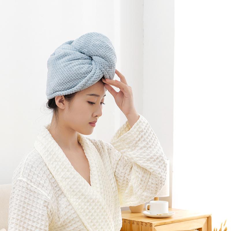 Coral Fleece Pineapple Plaid Quick-Dry Hair Wrap Towel - Absorbent Japanese-Style Adult Head Cap 25x65 синий
Coral Fleece Pineapple Plaid Quick-Dry Hair Wrap Towel - Absorbent Japanese-Style Adult Head Cap 25x65 синий