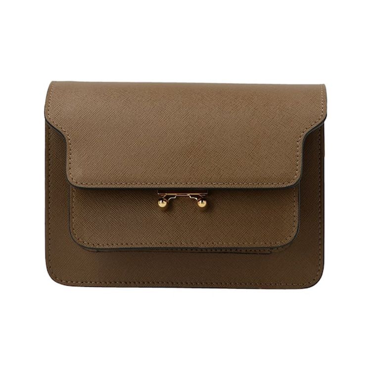 Marni Solid Color Minimalist Calfskin Crossbody Shoulder Bag Women Bags Brown SBMPS01NO1-LV520-ZM28N Basic Set (Bag+Dust Bag)
Marni Solid Color Minimalist Calfskin Crossbody Shoulder Bag Women Bags Brown SBMPS01NO1-LV520-ZM28N Basic Set (Bag+Dust Bag)