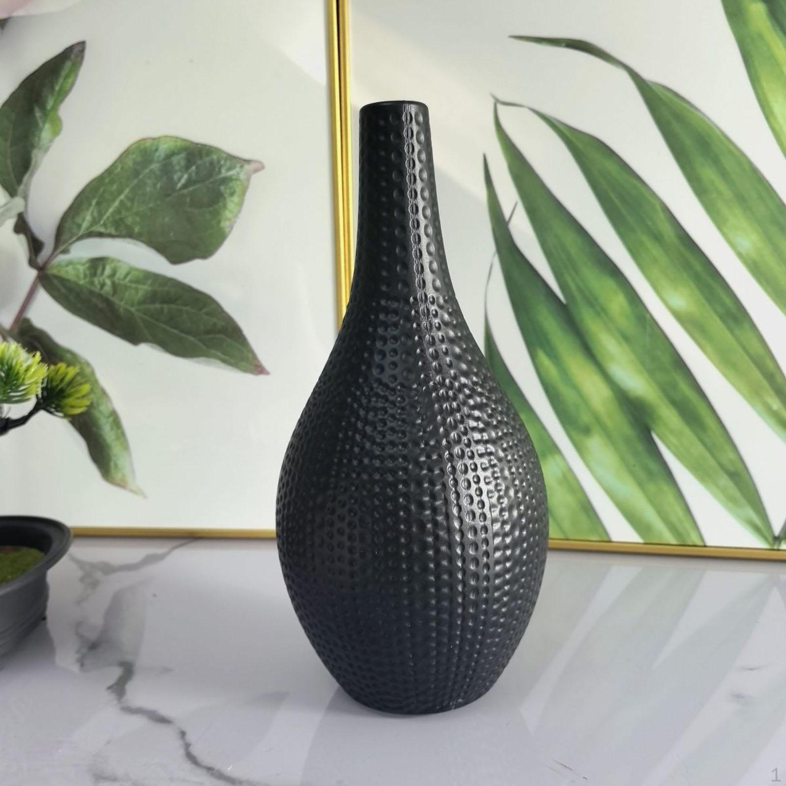 Flower Vase Desktop Ornament Elegant Decorative Art Arrangement for Cabinet Home чёрный
Flower Vase Desktop Ornament Elegant Decorative Art Arrangement for Cabinet Home чёрный