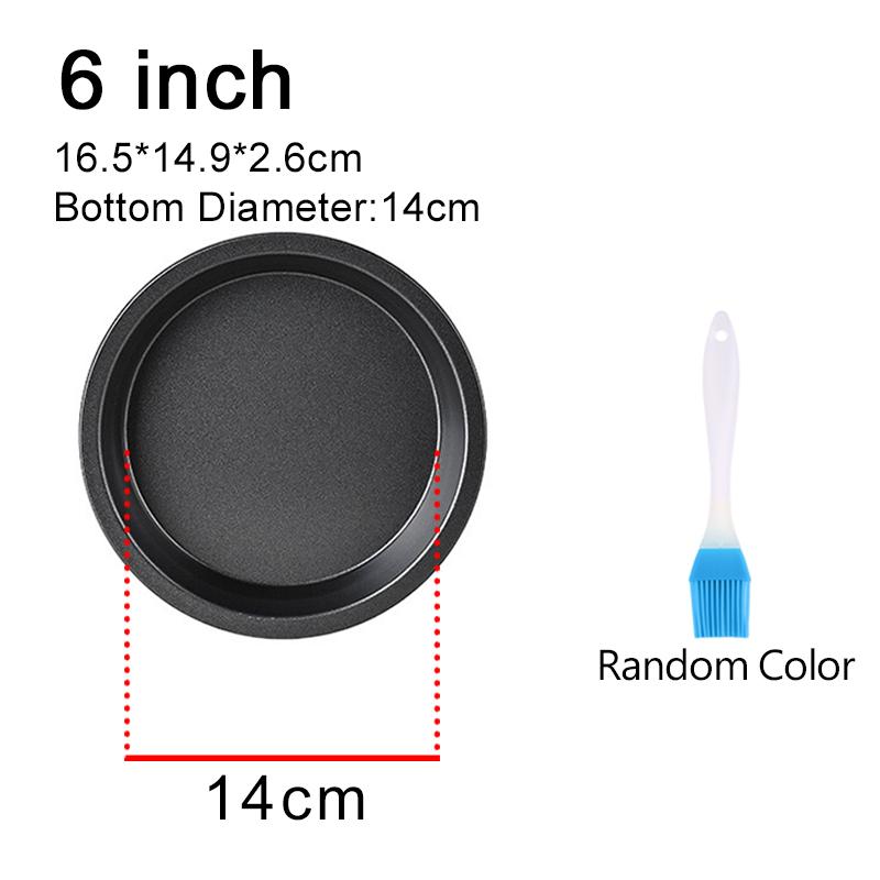 Форма для пиццы с кистью для масла 6/8/9/10 дюймов в наличии Углеродистая сталь Антипригарная Круглая Посуда для выпечки пиццы Кухонные принадлежности для домашней выпечки ZYF
Форма для пиццы с кистью для масла 6/8/9/10 дюймов в наличии Углеродистая сталь Антипригарная Круглая Посуда для выпечки пиццы Кухонные принадлежности для домашней выпечки ZYF
