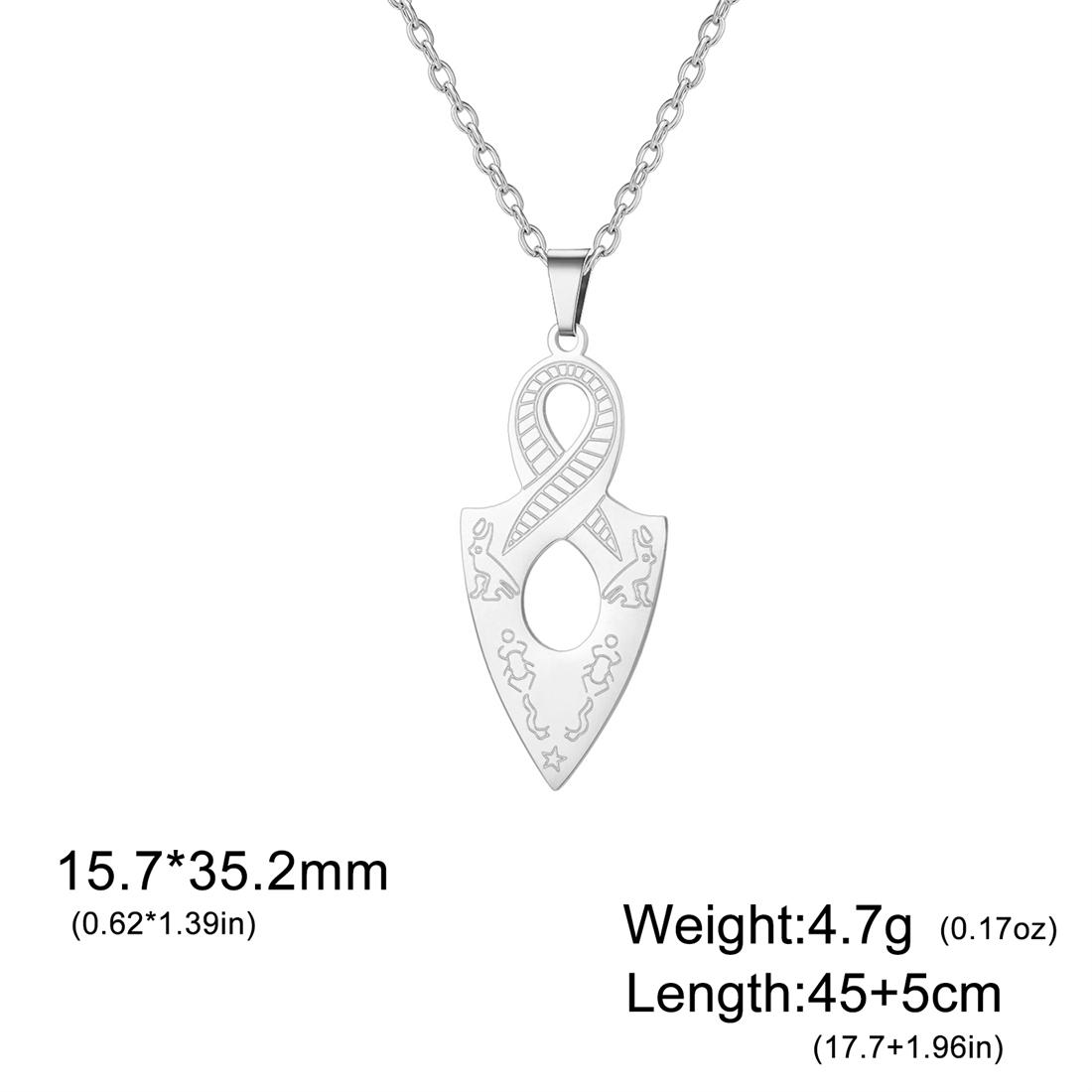 Egyptian Pharaoh Totem Necklace for Women Men Stainless Steel Hollow Geometric Pendant Chain Vintage Jewelry Gift
Egyptian Pharaoh Totem Necklace for Women Men Stainless Steel Hollow Geometric Pendant Chain Vintage Jewelry Gift