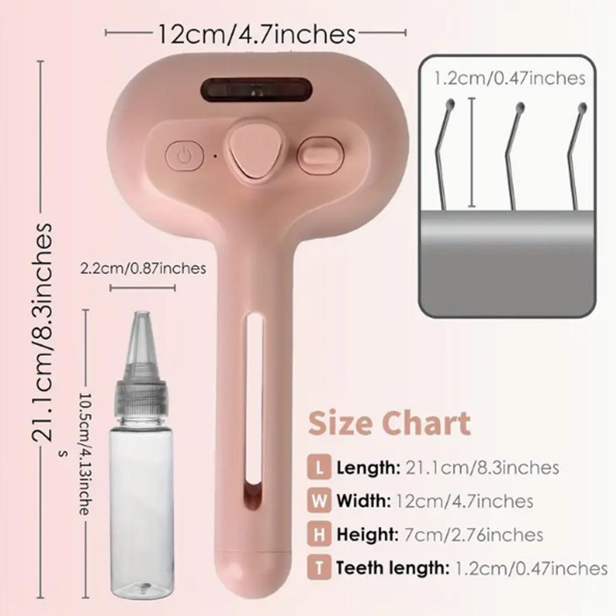 Pet Dematting Pin Comb & Massage Brush with Detangling Spray Boxed
Pet Dematting Pin Comb & Massage Brush with Detangling Spray Boxed