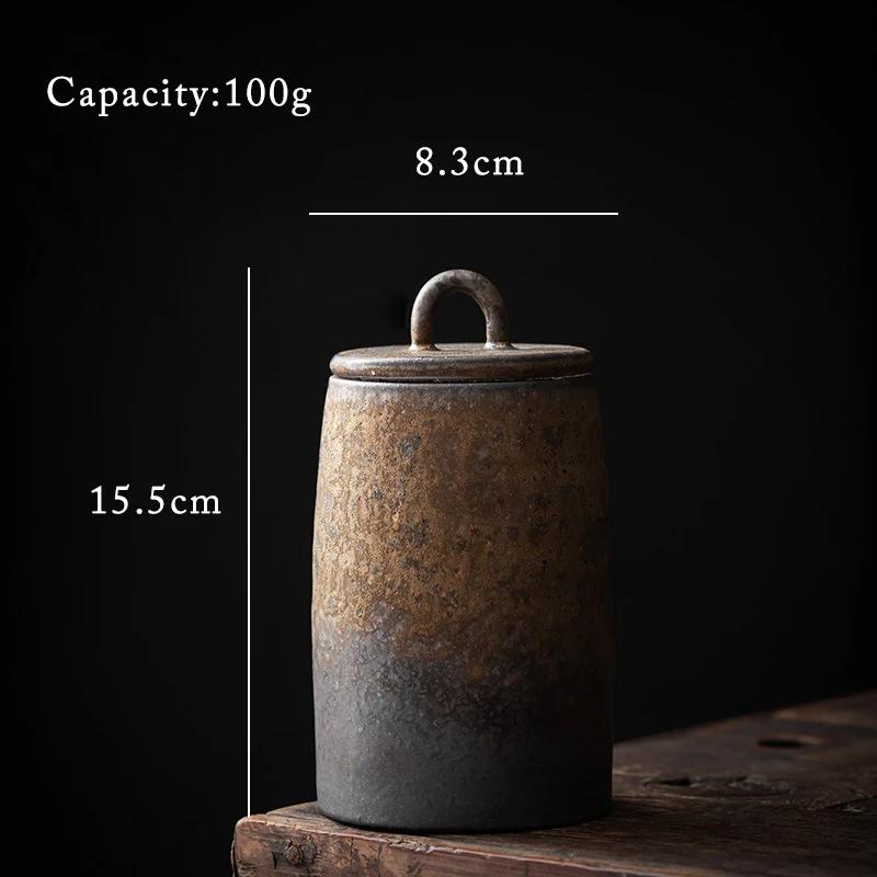 1 retro ceramic tea sealed jar dried fruit coffee beans candy storage container
1 retro ceramic tea sealed jar dried fruit coffee beans candy storage container