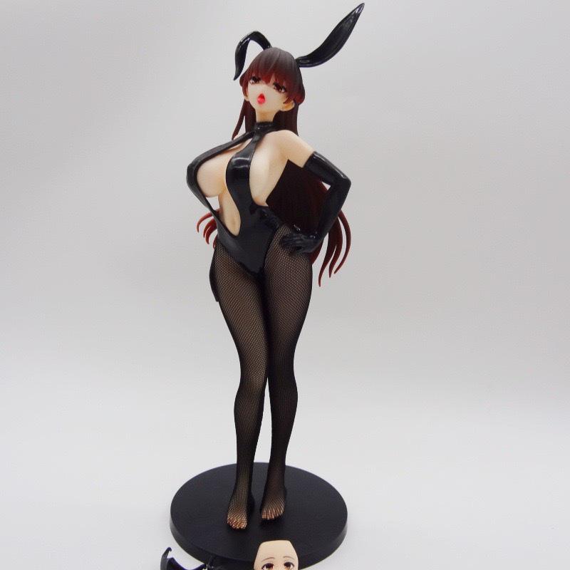 Bunny Girl Figurine with Follow-Me Eyes & Interchangeable Face - Bear Panda Bootleg Kitada Ryoma Kochira-chan, Boxed
Bunny Girl Figurine with Follow-Me Eyes & Interchangeable Face - Bear Panda Bootleg Kitada Ryoma Kochira-chan, Boxed