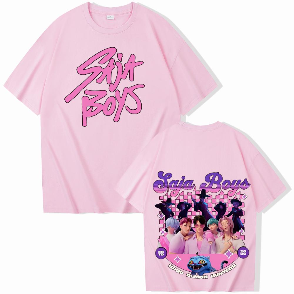 Kpop Охотники на демонов Футболка Saja Boys Харадзюку Круглый вырез Повседневная футболка Подарок 4XL
Kpop Охотники на демонов Футболка Saja Boys Харадзюку Круглый вырез Повседневная футболка Подарок 4XL