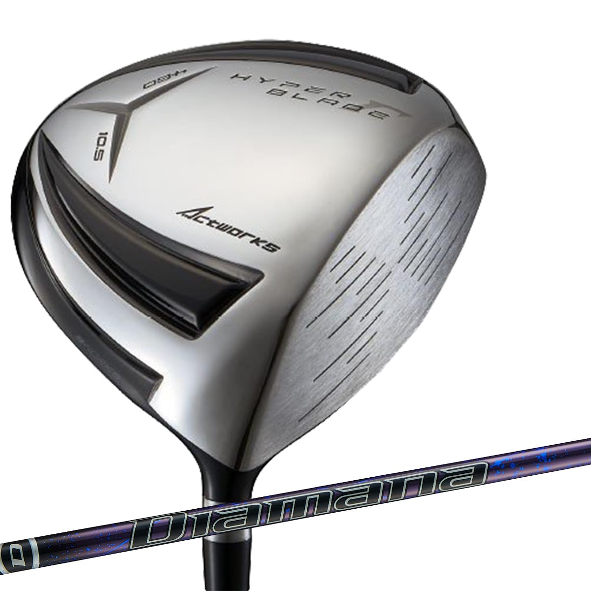 WORKS GOLF Драйвер Hyper Blade Gamma Black Diamana для DRACON 46 дюймов 10,5 градуса 50SR Правосторонний
WORKS GOLF Драйвер Hyper Blade Gamma Black Diamana для DRACON 46 дюймов 10,5 градуса 50SR Правосторонний