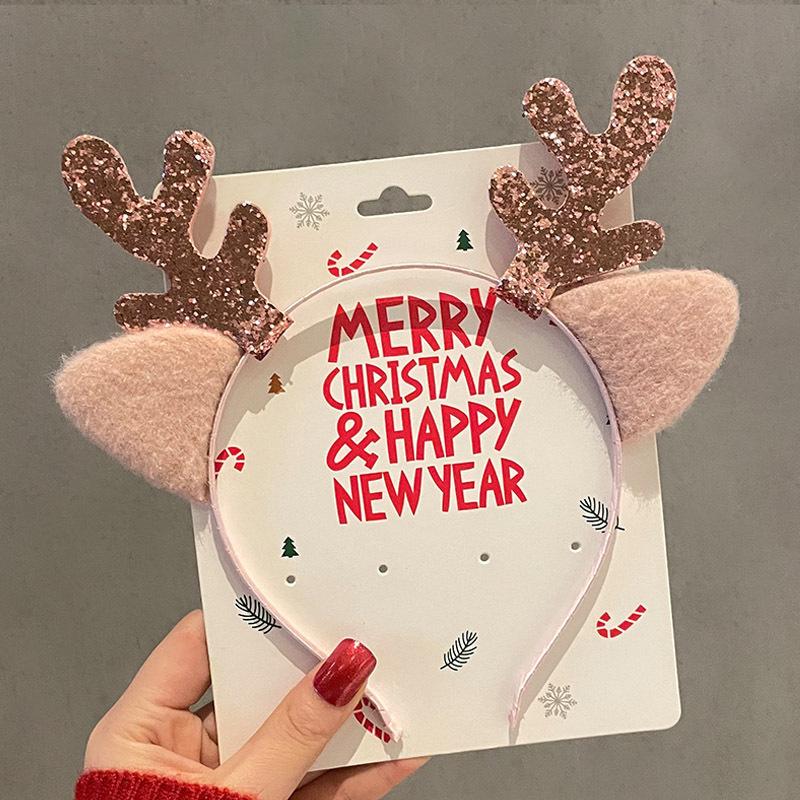 Red Velvet Antler Hairband Simple Christmas Eve Headwear Cute Hair Accessories Environmentally Friendly Christmas Headband
Red Velvet Antler Hairband Simple Christmas Eve Headwear Cute Hair Accessories Environmentally Friendly Christmas Headband