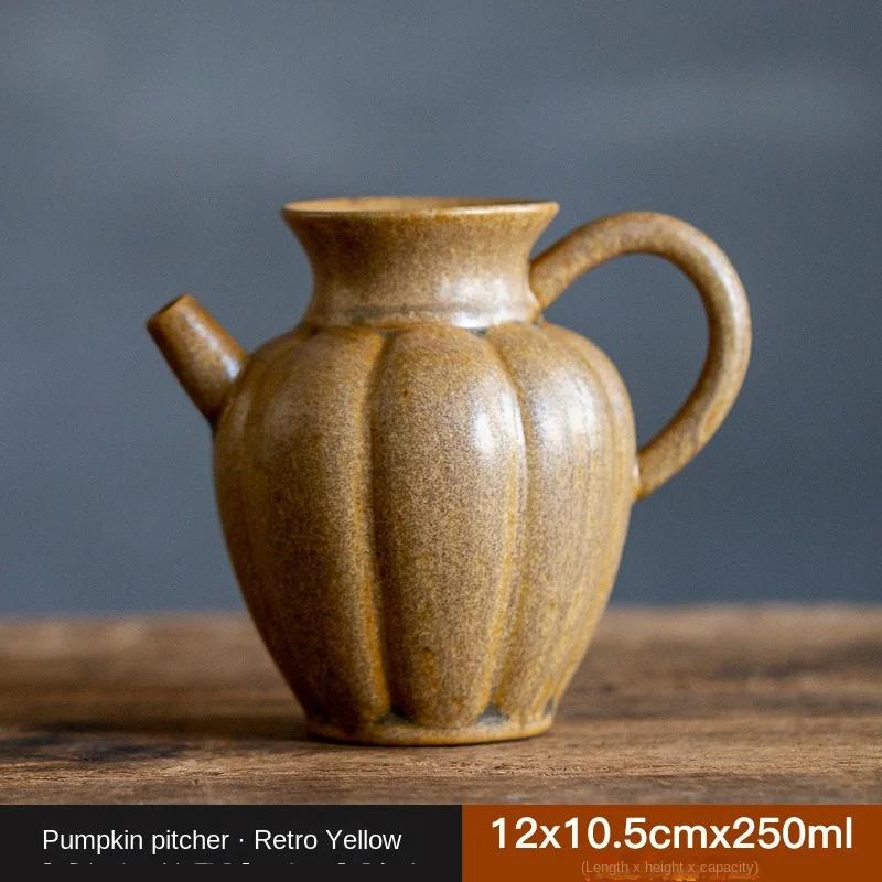 Japanese Style Handmade Stoneware Pitcher Ceramic Tea Serving Pot Average Tea Ware Tea Pot Tea Ware Tea Accessories Gong Dao Bei
Japanese Style Handmade Stoneware Pitcher Ceramic Tea Serving Pot Average Tea Ware Tea Pot Tea Ware Tea Accessories Gong Dao Bei