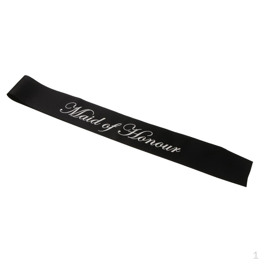 Party Maid Of Honour Sash For Black 1
Party Maid Of Honour Sash For Black 1