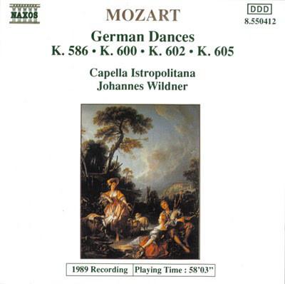 CD VARIOUS Mozart German Dances 8550412 Naxos 1990 Germany ObiClassical Used
CD VARIOUS Mozart German Dances 8550412 Naxos 1990 Germany ObiClassical Used