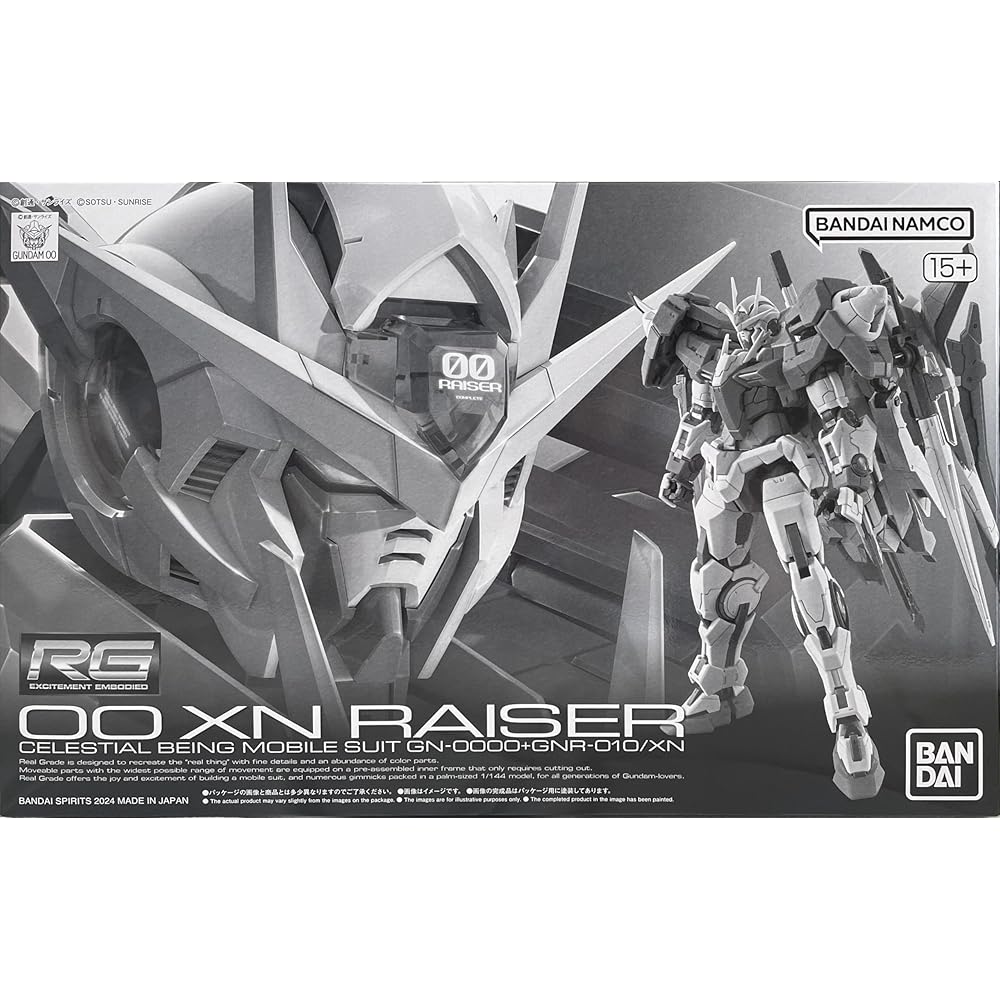 Bandai Spirits RG 1/144 Double O Zanrisser Model Kit Plastic Assembly Toy
Bandai Spirits RG 1/144 Double O Zanrisser Model Kit Plastic Assembly Toy