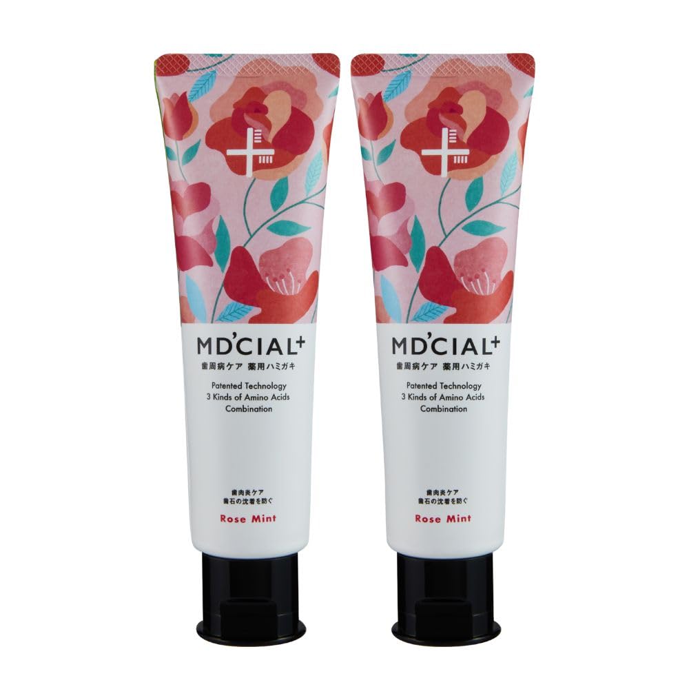 Medical Toothpaste (2 bottles, Rose Mint) Prevents bad breath, Whitening, Periodontal disease, Gingivitis, Fluoride, Tooth decay, Oral care, Teeth
Medical Toothpaste (2 bottles, Rose Mint) Prevents bad breath, Whitening, Periodontal disease, Gingivitis, Fluoride, Tooth decay, Oral care, Teeth