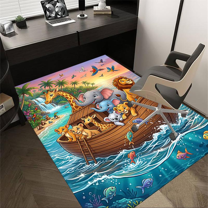1PC Boat Animal Non-Slip Floor Carpet Compatible for Office&Living Room&Bedroom&Dining room - Soft & Pattern, Vibrant Colors-H0352 60cm by 90cm
1PC Boat Animal Non-Slip Floor Carpet Compatible for Office&Living Room&Bedroom&Dining room - Soft & Pattern, Vibrant Colors-H0352 60cm by 90cm