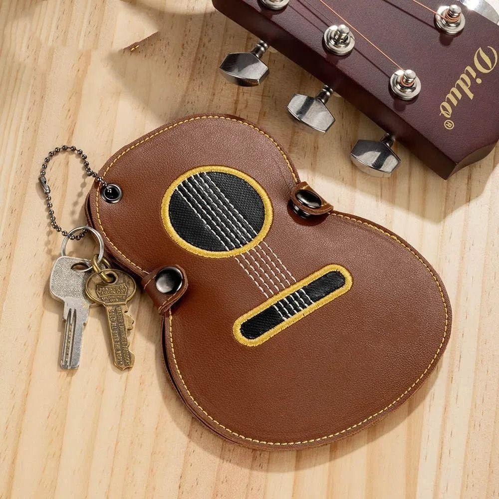 Leather Guitar Pick Holder Bag Large Capacity Guitar Pick Clip Guitar Plectrums Bag Electric чорний
Leather Guitar Pick Holder Bag Large Capacity Guitar Pick Clip Guitar Plectrums Bag Electric чорний