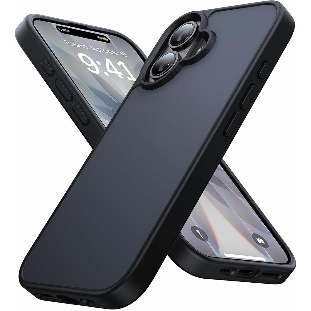Matte Phone Case for Iphone Air 17 E 17E 16 Pro Max 15 Plus 14 Pro 13 12 17Pro 16 Pro 15 Pro 14Pro Military Drop Protection Phone Cover Accessories iphone 17 pro max чорний
Matte Phone Case for Iphone Air 17 E 17E 16 Pro Max 15 Plus 14 Pro 13 12 17Pro 16 Pro 15 Pro 14Pro Military Drop Protection Phone Cover Accessories iphone 17 pro max чорний
