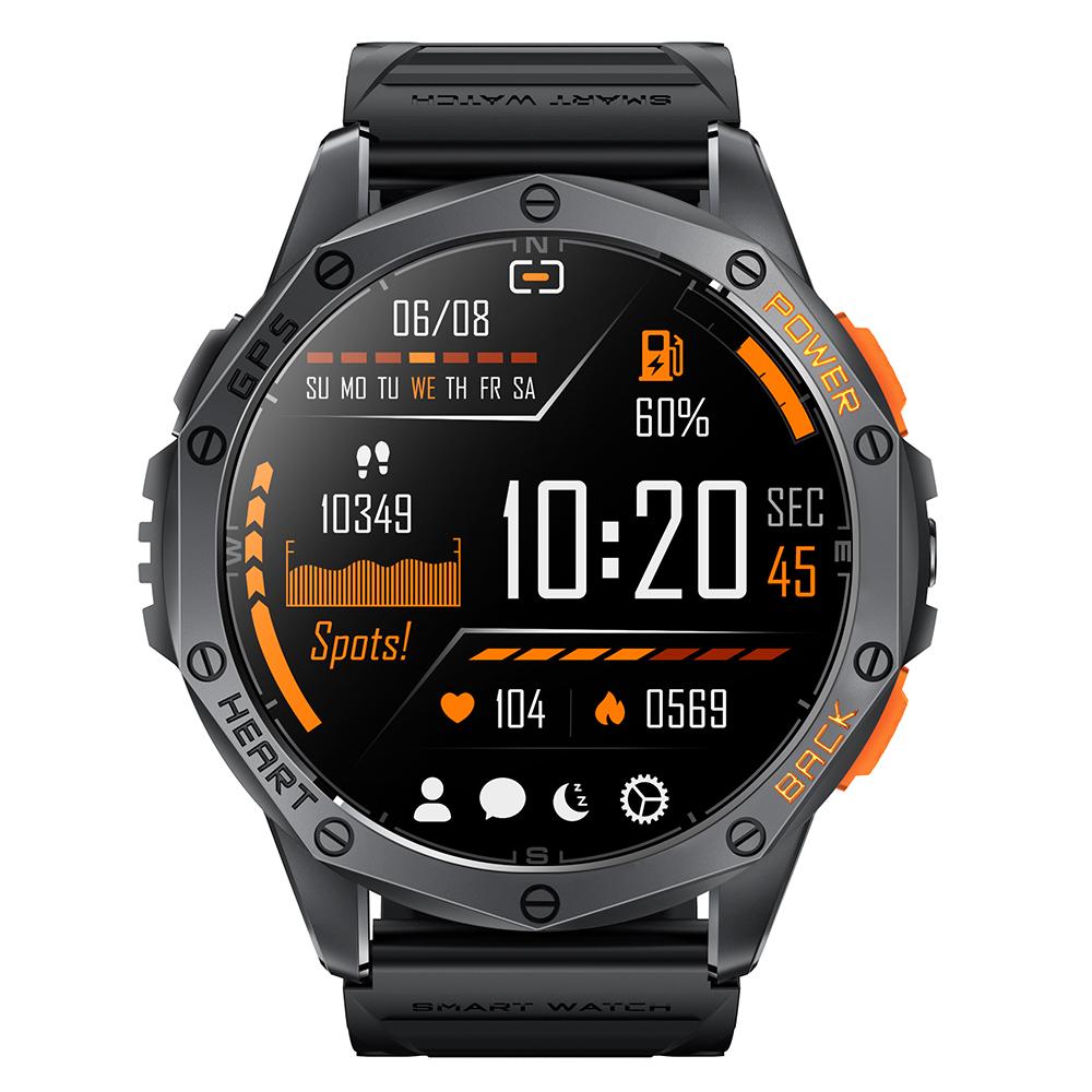 K67 GPS Smart Watch with Flashlight 1.43-inch AMOLED Screen Fitness Tracker Support Compass Black
K67 GPS Smart Watch with Flashlight 1.43-inch AMOLED Screen Fitness Tracker Support Compass Black