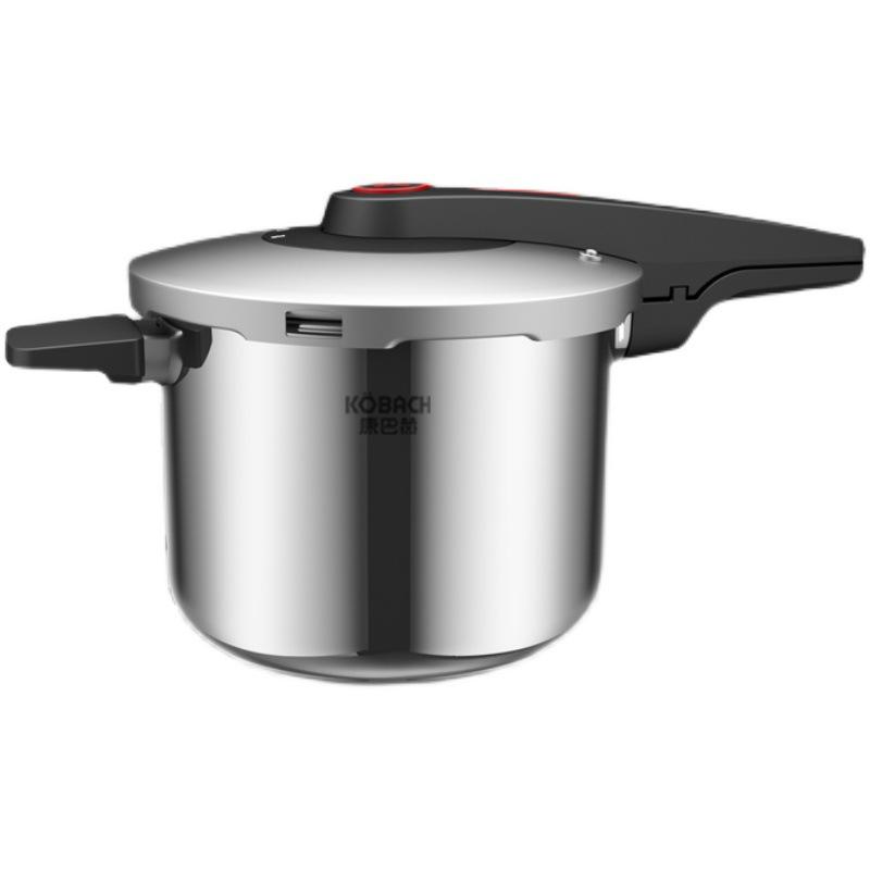 Gas and Induction Cooker Stainless Steel 304 Eco-Friendly Pot Kitchen Cookware Explosion-proof 6L Pressure Cooker серебряный
Gas and Induction Cooker Stainless Steel 304 Eco-Friendly Pot Kitchen Cookware Explosion-proof 6L Pressure Cooker серебряный