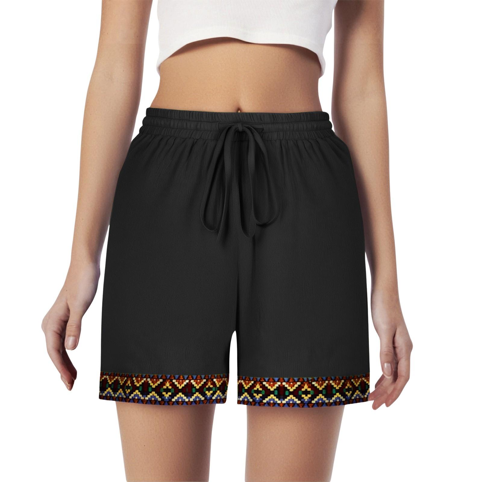 Шорты для женщин, однотонные повседневные модные шорты, мягкие эластичные талии, хлопковые и льняные шорты L чёрный
Шорты для женщин, однотонные повседневные модные шорты, мягкие эластичные талии, хлопковые и льняные шорты L чёрный