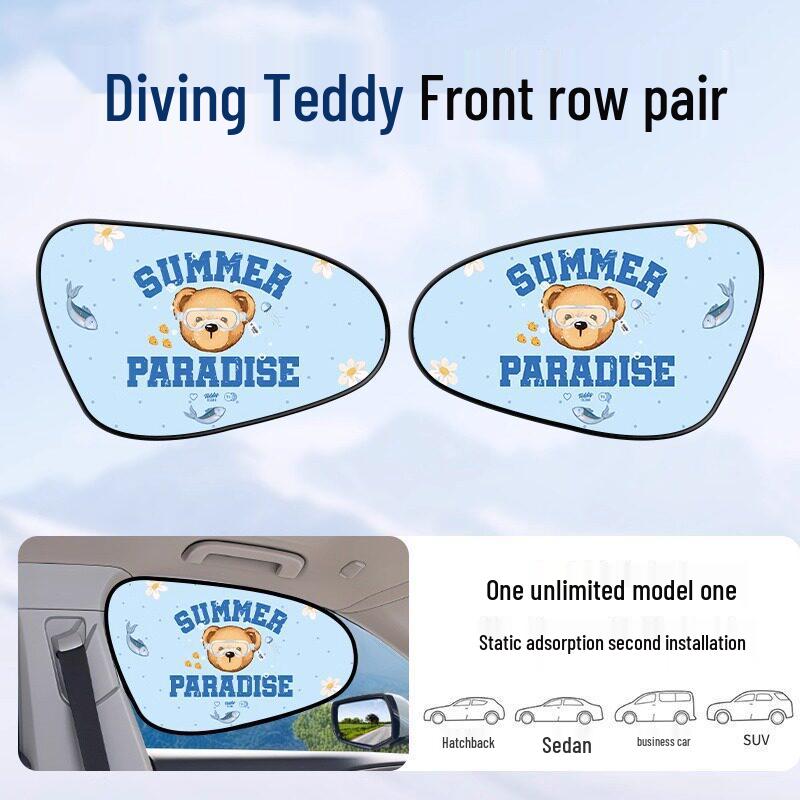 Privacy Car Curtains: Sun & Sleep Protection, Frameless, No Installation Needed
Privacy Car Curtains: Sun & Sleep Protection, Frameless, No Installation Needed