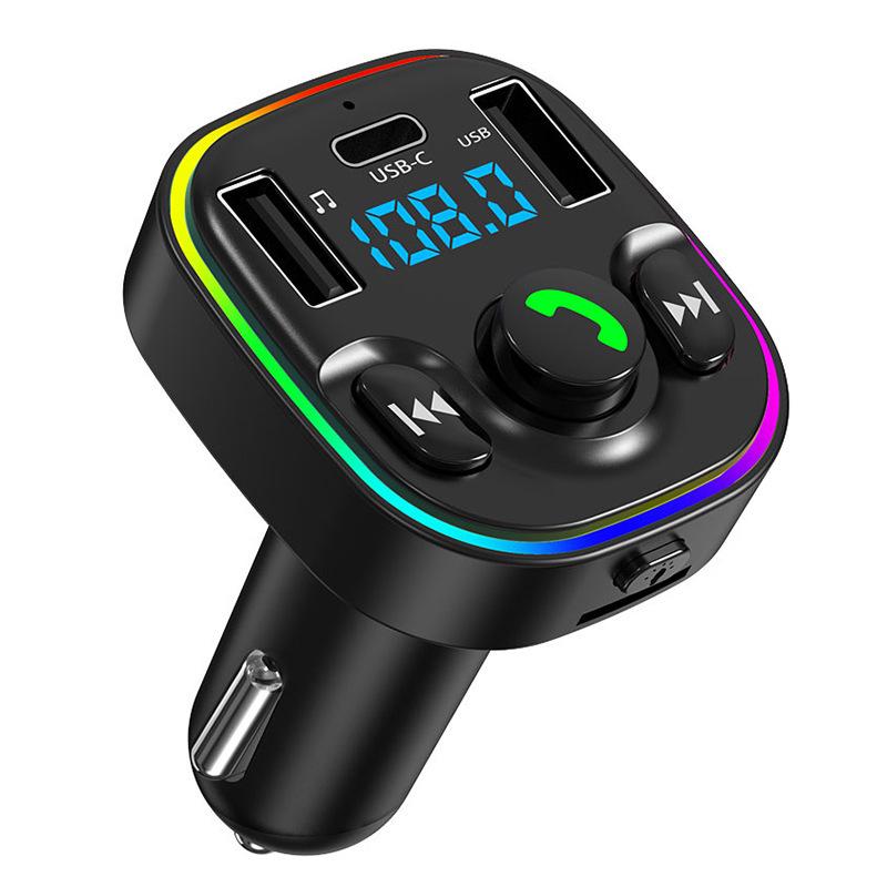 FM-передавач G47: Bluetooth-MP3-плеєр із 3-ма автомобільними зарядними пристроями USB і світлодіодною атмосферною підсвіткою
FM-передавач G47: Bluetooth-MP3-плеєр із 3-ма автомобільними зарядними пристроями USB і світлодіодною атмосферною підсвіткою