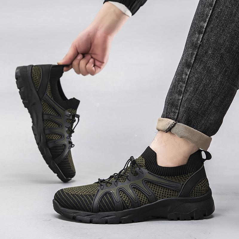 Mesh large size outdoor mountaineering and wading shoes casual soft sole wear-resistant sports and leisure shoes 39 чорний
Mesh large size outdoor mountaineering and wading shoes casual soft sole wear-resistant sports and leisure shoes 39 чорний