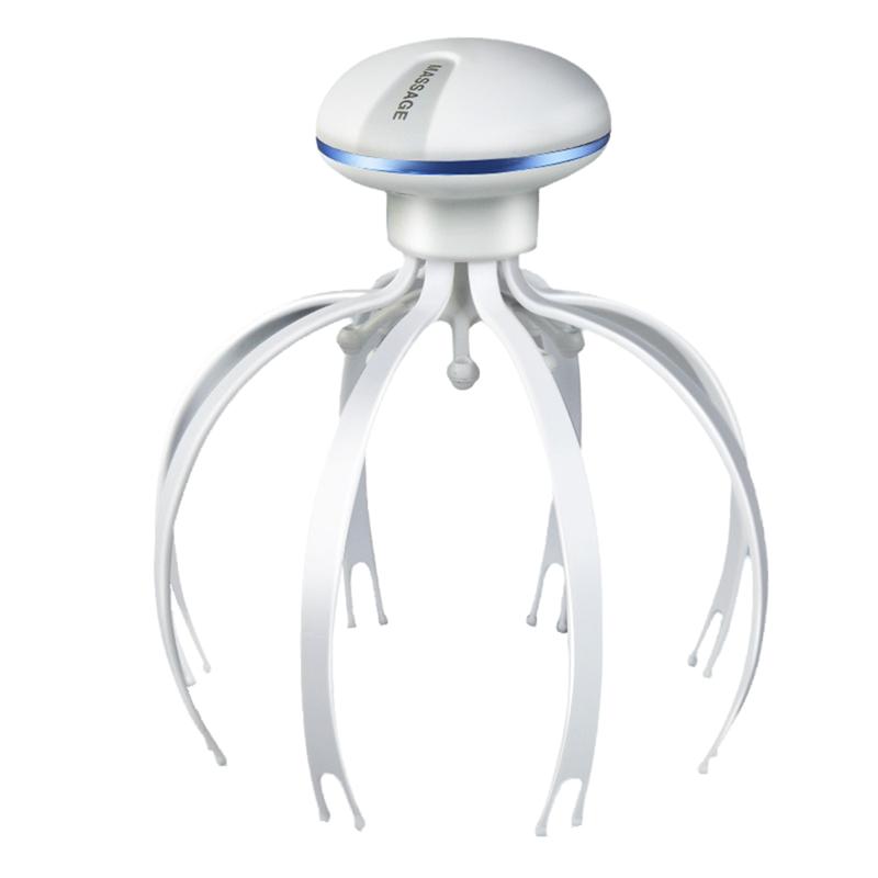 LITE-Massager Scalp Scruncher Electric Relaxing Stress Dual-Use Wireless Octopus Claw Body Tool
LITE-Massager Scalp Scruncher Electric Relaxing Stress Dual-Use Wireless Octopus Claw Body Tool