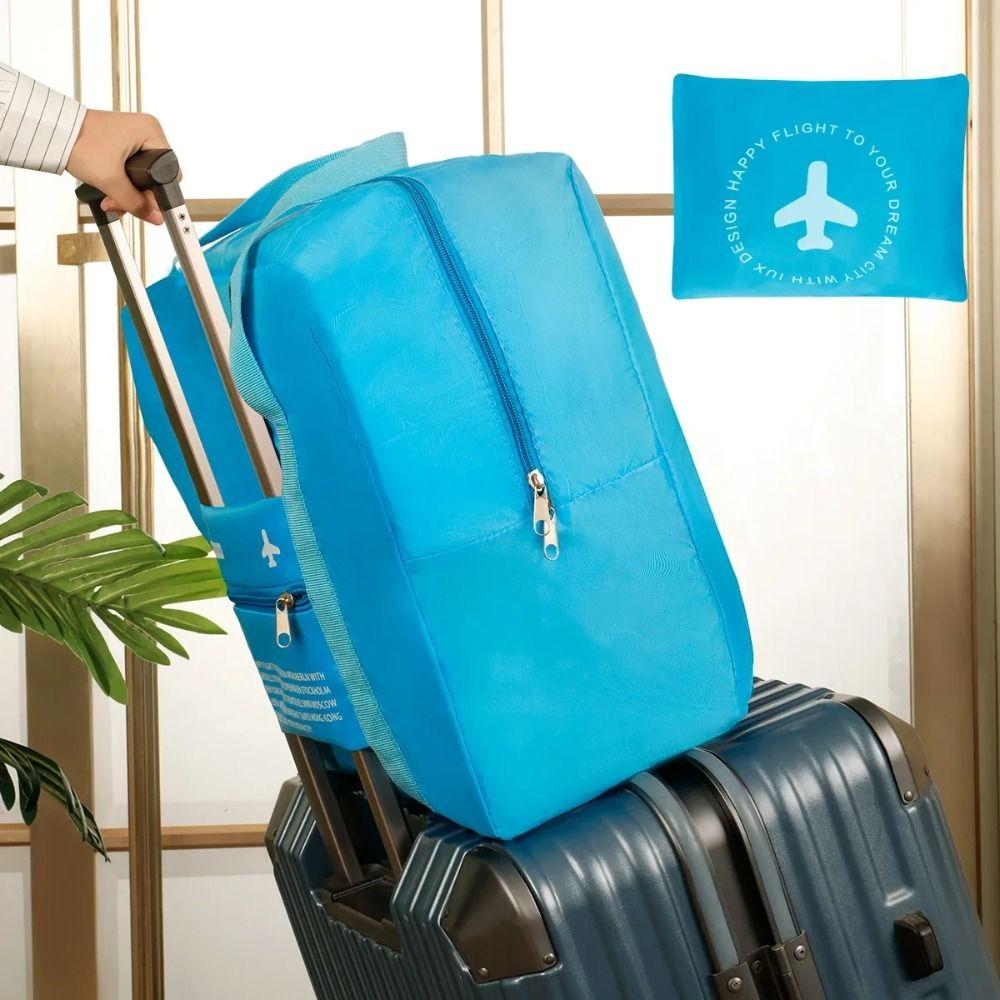 Multi-function Foldable Travel Bag Nylon Luggage Bag Simple Business Trip Aircraft Bag Female/Male небо синє кольору
Multi-function Foldable Travel Bag Nylon Luggage Bag Simple Business Trip Aircraft Bag Female/Male небо синє кольору