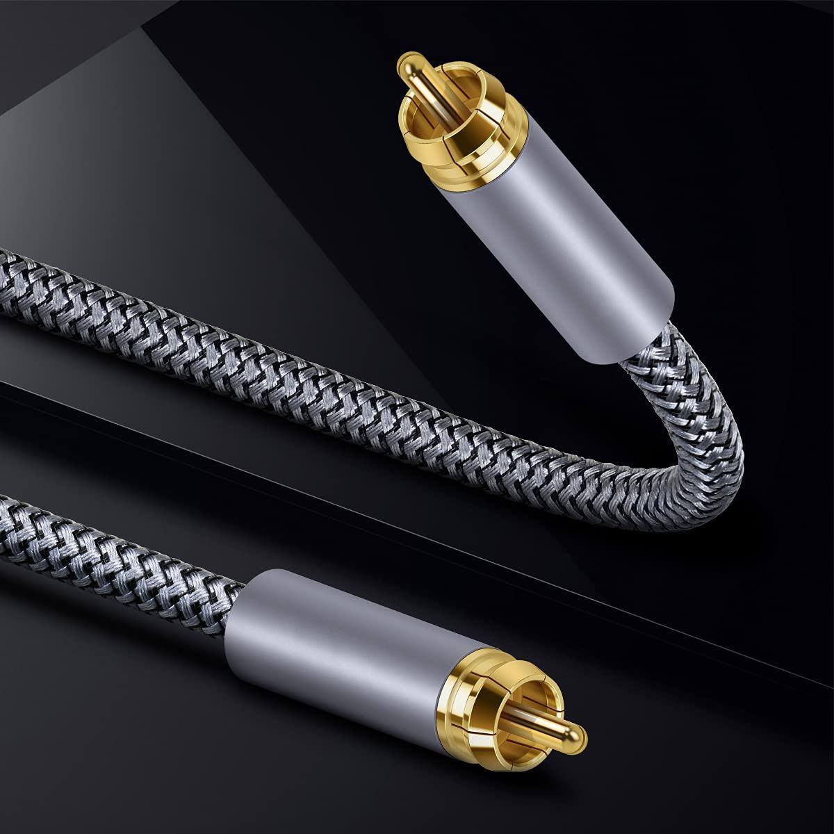 2m RCA to RCA Male to Male HiFi Sound Digital Audio Cable Gold Plated Connector Pure Copper SPDIF Coaxial Cable As Shown A
2m RCA to RCA Male to Male HiFi Sound Digital Audio Cable Gold Plated Connector Pure Copper SPDIF Coaxial Cable As Shown A