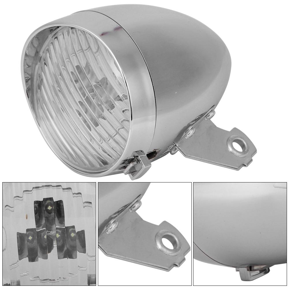 3LED Vintage Bike Front Light Lamp Bicycle Headlight Cycling Accessory for Fixed Gear Silver
3LED Vintage Bike Front Light Lamp Bicycle Headlight Cycling Accessory for Fixed Gear Silver