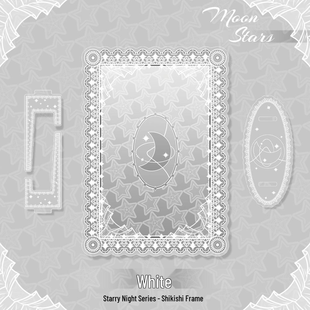 WoniuMiao GuMei Starry Night Acrylic Paper Frame & Badge Display Stand Starry Night Frame (with base)
WoniuMiao GuMei Starry Night Acrylic Paper Frame & Badge Display Stand Starry Night Frame (with base)