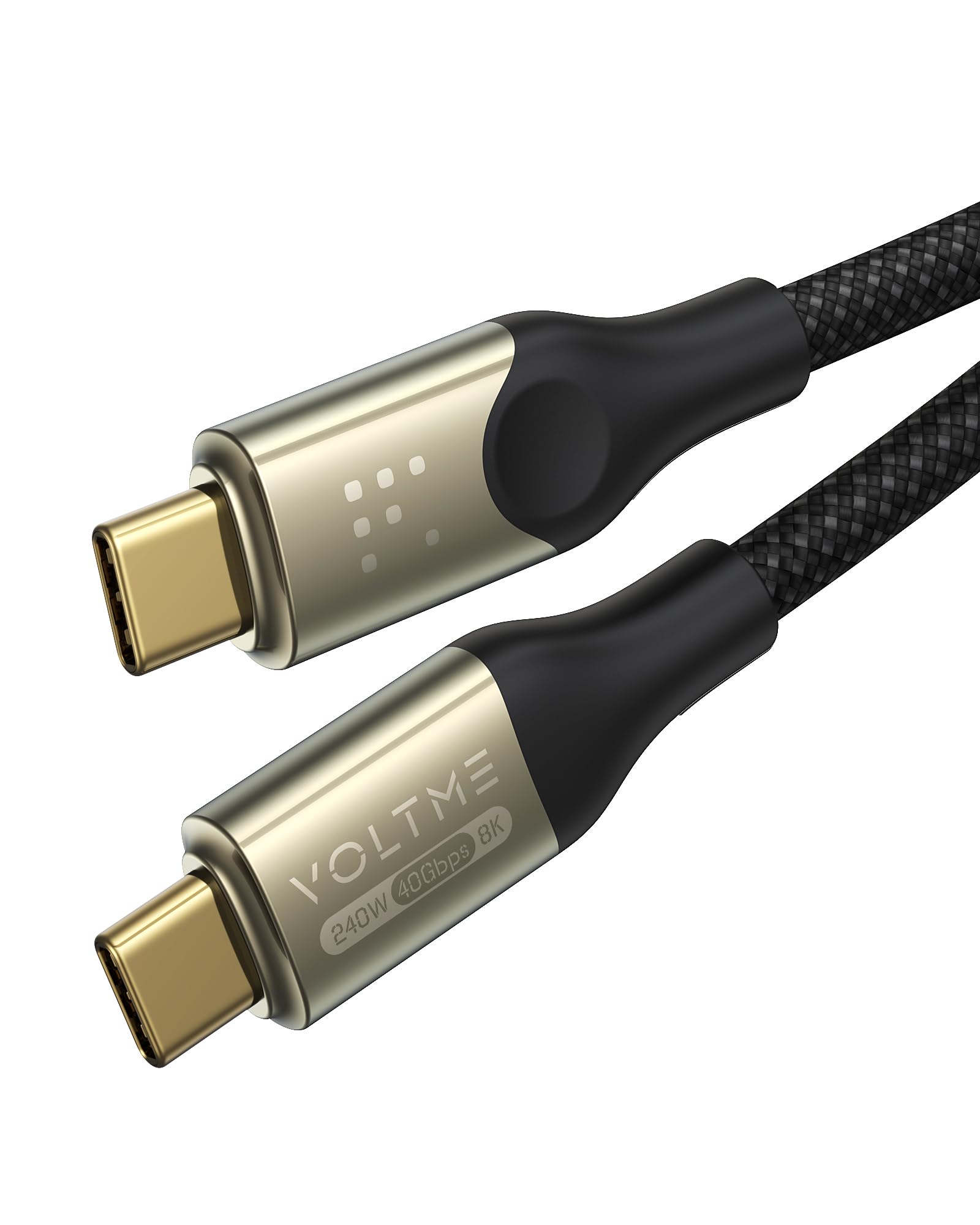 Кабель USB VOLTME, сверхбыстрая зарядка видео, высокоскоростная передача данных 40 Гбит/с, кабель USB C - USB C, предотвращение отсоединения, нейлоновая оплетка, кабель EPR типа C чёрный
Кабель USB VOLTME, сверхбыстрая зарядка видео, высокоскоростная передача данных 40 Гбит/с, кабель USB C - USB C, предотвращение отсоединения, нейлоновая оплетка, кабель EPR типа C чёрный