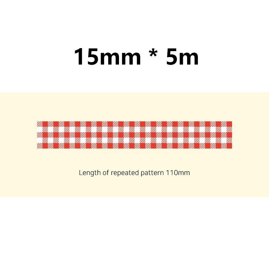 1roll Candy color scheme, grid pattern, and paper tape Korean style handmade tent decoration materials
1roll Candy color scheme, grid pattern, and paper tape Korean style handmade tent decoration materials