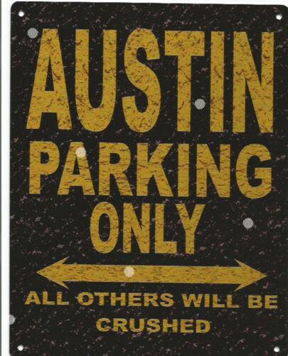 AUSTIN PARKING METAL SIGN RUSTIC VINTAGE STYLE garageAluminum 20x30cm(7.8x11.8inch)
AUSTIN PARKING METAL SIGN RUSTIC VINTAGE STYLE garageAluminum 20x30cm(7.8x11.8inch)