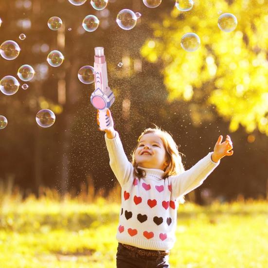 Bubble Machine Automatic Blower for Kids Bubble Fog Wand for Parties Interactive Colorful Bubble Maker Gift for Friends Children A рожевий
Bubble Machine Automatic Blower for Kids Bubble Fog Wand for Parties Interactive Colorful Bubble Maker Gift for Friends Children A рожевий